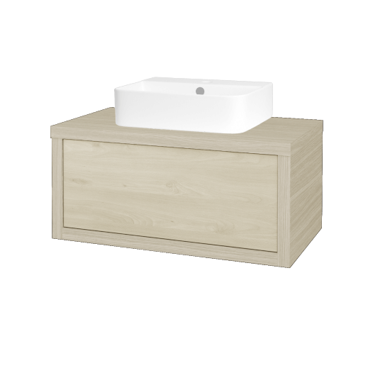 Umyvadlová skříňka STORM SZZ 80 (umyvadlo Joy 3)  - D04 Dub - D24 Ohio