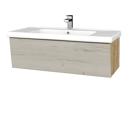 Koupelnová skříňka INVENCE SZZ 100 (umyvadlo Harmonia)  - D09 Arlington - D28 Alberta