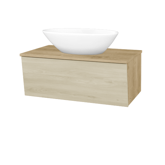 Koupelnová skříňka INVENCE SZZ 80 (umyvadlo Triumph)  - D09 Arlington - D24 Ohio - Ne