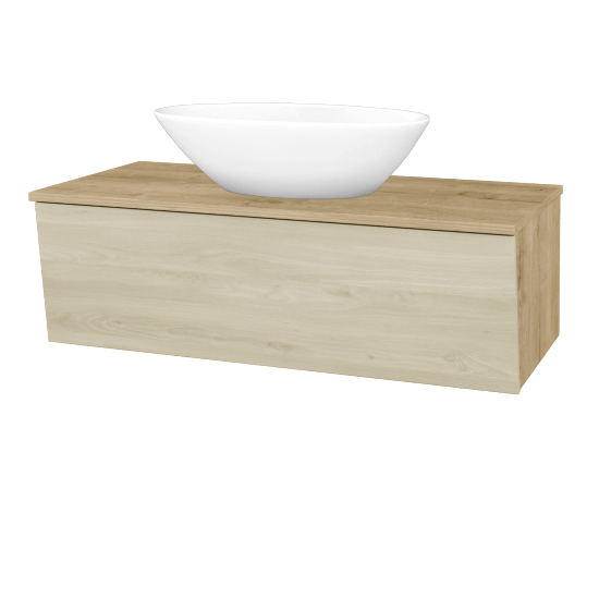 Koupelnová skříňka INVENCE SZZ 100 (umyvadlo Triumph)  - D09 Arlington - D24 Ohio - Ne