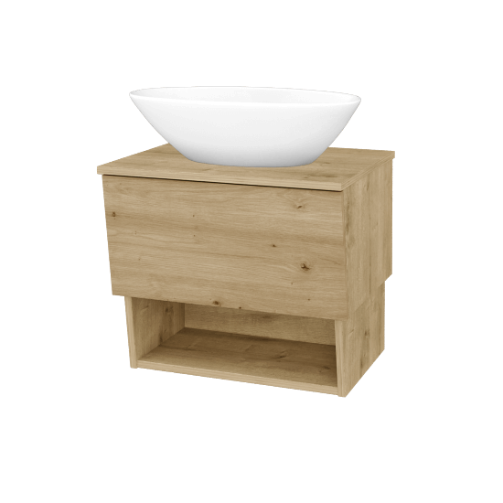 Koupelnová skříňka INVENCE SZZO 65 (umyvadlo Triumph)  - D09 Arlington - D22 Karamel - Ne