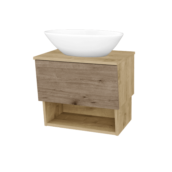 Koupelnová skříňka INVENCE SZZO 65 (umyvadlo Triumph)  - D09 Arlington - D23 Herkules - Ne