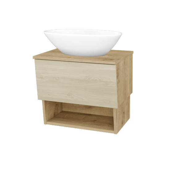 Koupelnová skříňka INVENCE SZZO 65 (umyvadlo Triumph)  - D09 Arlington - D24 Ohio - Ne