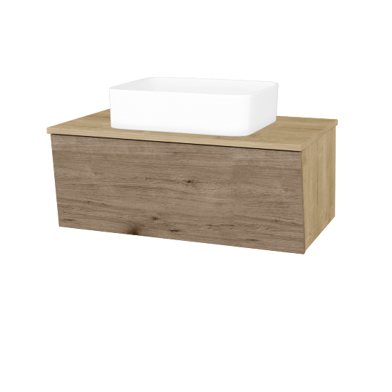 Koupelnová skříňka INVENCE SZZ 80 (umyvadlo Joy)  - D09 Arlington - D23 Herkules - Ne