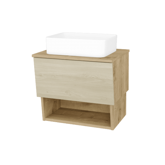 Koupelnová skříňka INVENCE SZZO 65 (umyvadlo Joy)  - D09 Arlington - D24 Ohio - Ne