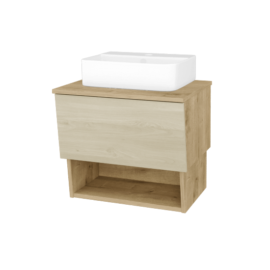 Koupelnová skříňka INVENCE SZZO 65 (umyvadlo Joy 3)  - D09 Arlington - D24 Ohio - Ne