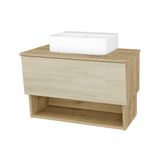 Koupelnová skříňka INVENCE SZZO 80 (umyvadlo Joy 3)  - D09 Arlington - D24 Ohio - Ne