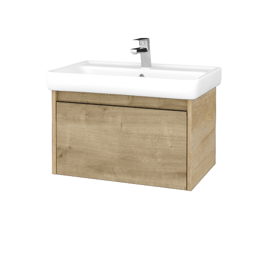 Umyvadlová skříňka BONO SZZ 70 (umyvadlo Q)  - D15 Nebraska - D09 Arlington