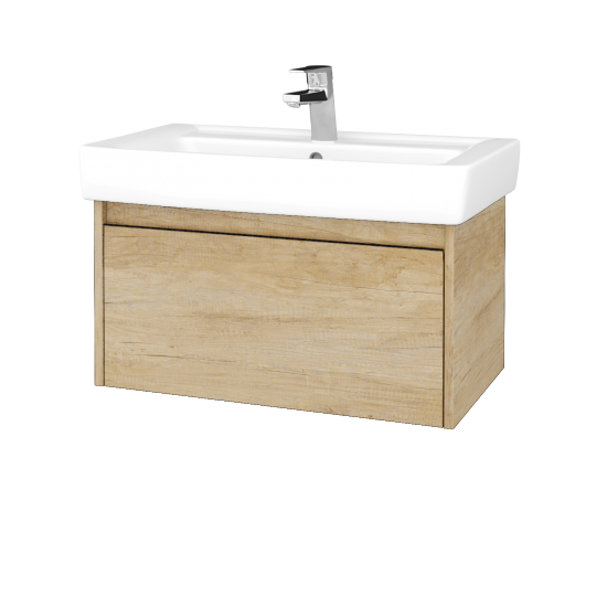 Umyvadlová skříňka BONO SZZ 80 (umyvadlo Q)  - D15 Nebraska - D15 Nebraska