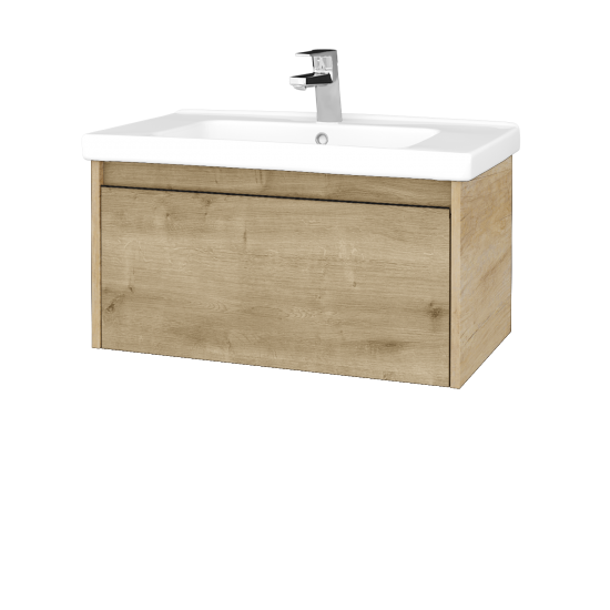 Umyvadlová skříňka BONO SZZ 80 (umyvadlo Harmonia)  - D15 Nebraska - D09 Arlington