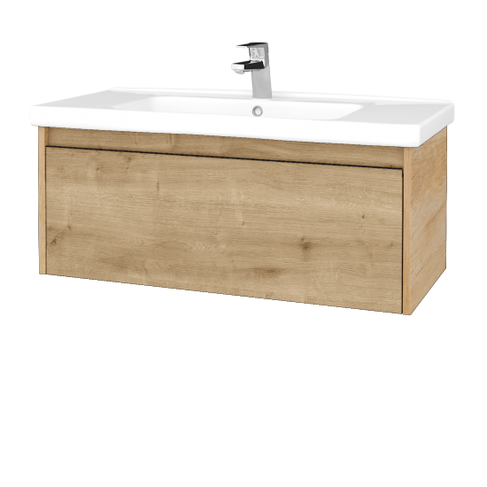 Umyvadlová skříňka BONO SZZ 100 (umyvadlo Harmonia)  - D15 Nebraska - D09 Arlington