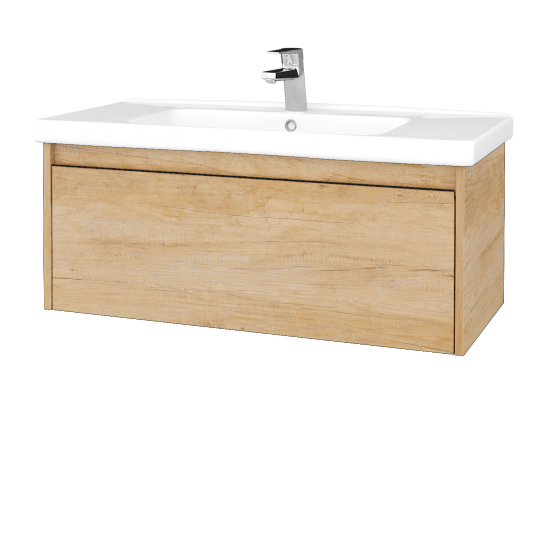 Umyvadlová skříňka BONO SZZ 100 (umyvadlo Harmonia)  - D15 Nebraska - D15 Nebraska