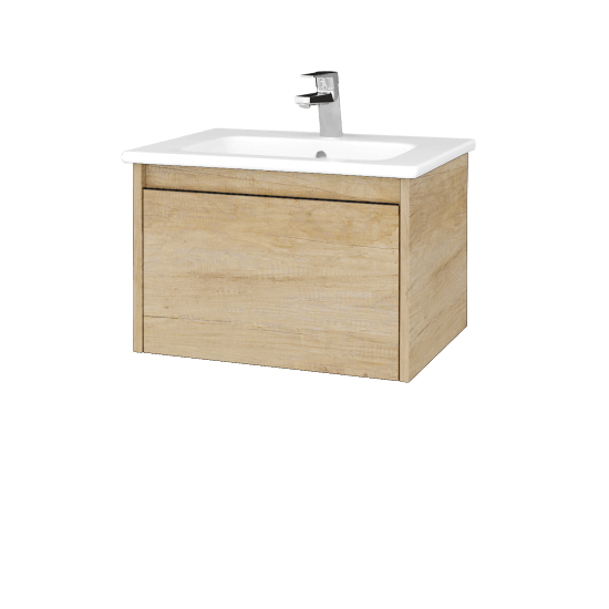 Umyvadlová skříňka BONO SZZ 60 (umyvadlo Euphoria)  - D15 Nebraska - D15 Nebraska