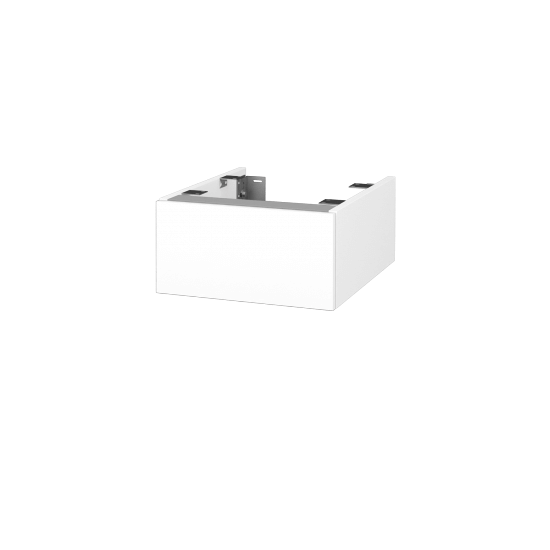 Doplňková skříňka pod desku DSD SZZ 40 (výška 20 cm)  - N01 Bílá lesk - M01 Bílá mat - Ne