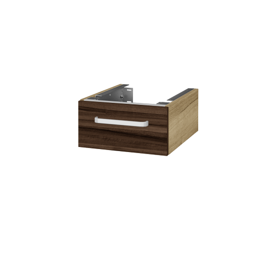 Doplňková skříňka pod desku DSD SZZ 40 (výška 20 cm)  - D26 Ontario - Úchytka T01 - D06 Ořech - Ne