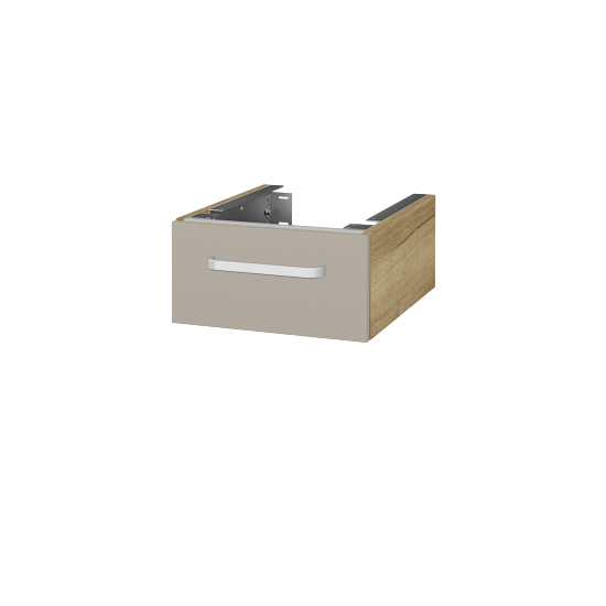 Doplňková skříňka pod desku DSD SZZ 40 (výška 20 cm)  - D26 Ontario - Úchytka T01 - L04 Béžová vysoký lesk - Ne