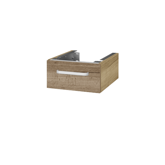 Doplňková skříňka pod desku DSD SZZ 40 (výška 20 cm)  - D26 Ontario - Úchytka T01 - D21 Tobacco - Ne