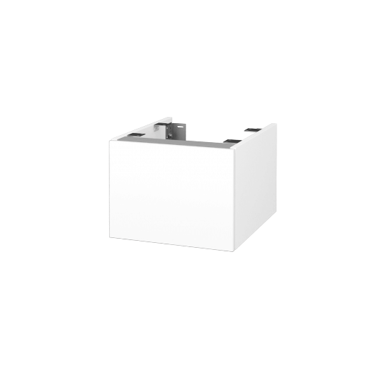 Doplňková skříňka pod desku DSD SZZ1 40 (výška 30 cm)  - N01 Bílá lesk - L01 Bílá vysoký lesk - Ne