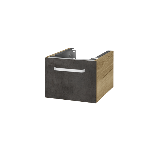 Doplňková skříňka pod desku DSD SZZ1 40 (výška 30 cm)  - D26 Ontario - Úchytka T01 - D16 Beton tmavý - Ne