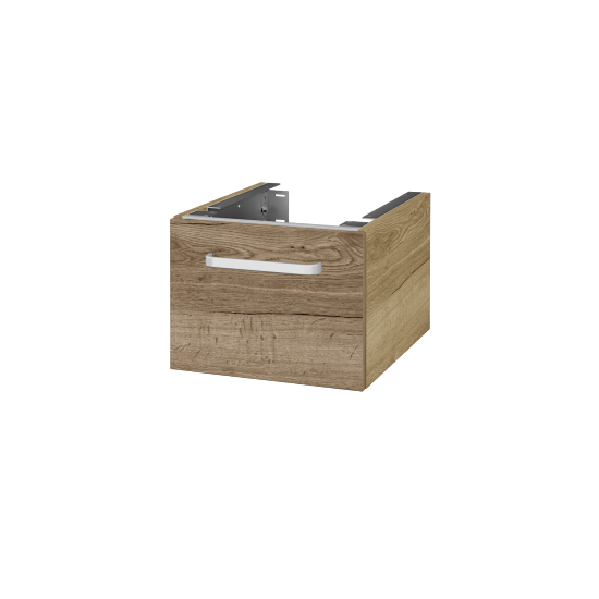Doplňková skříňka pod desku DSD SZZ1 40 (výška 30 cm)  - D26 Ontario - Úchytka T01 - D21 Tobacco - Ne
