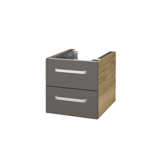 Doplňková skříňka pod desku DSD SZZ2 40 (výška 40 cm)  - D26 Ontario - Úchytka T01 - N06 Lava - Ne