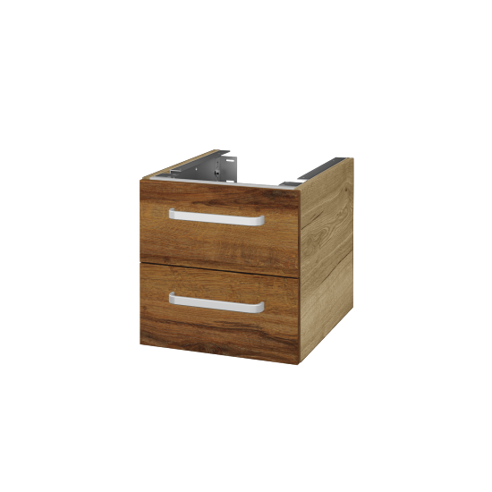 Doplňková skříňka pod desku DSD SZZ2 40 (výška 40 cm)  - D26 Ontario - Úchytka T01 - D27 Cognac - Ne