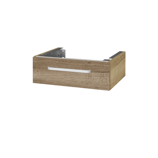 Doplňková skříňka pod desku DSD SZZ 60 (výška 20 cm)  - D26 Ontario - Úchytka T01 - D21 Tobacco - Ne