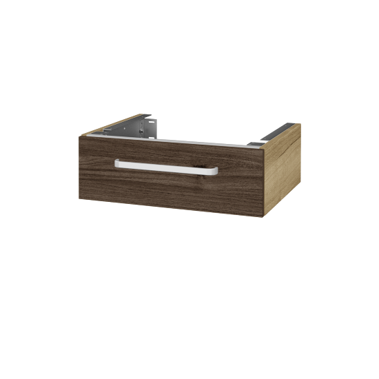 Doplňková skříňka pod desku DSD SZZ 60 (výška 20 cm)  - D26 Ontario - Úchytka T01 - D25 Teak - Ne