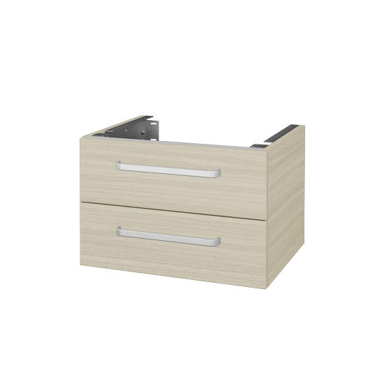 Doplňková skříňka pod desku DSD SZZ2 60 (výška 40 cm)  - D04 Dub - Úchytka T01 - D04 Dub - Ne