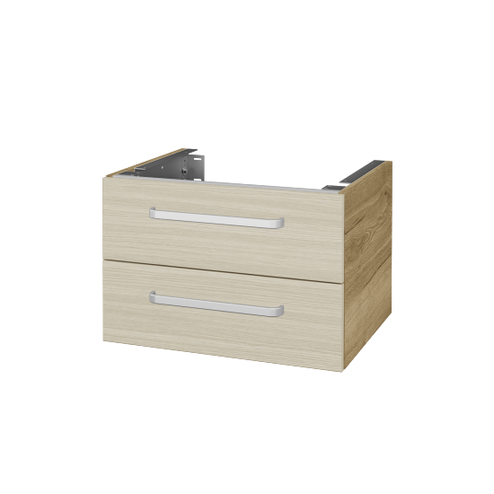 Doplňková skříňka pod desku DSD SZZ2 60 (výška 40 cm)  - D26 Ontario - Úchytka T01 - D04 Dub - Ne