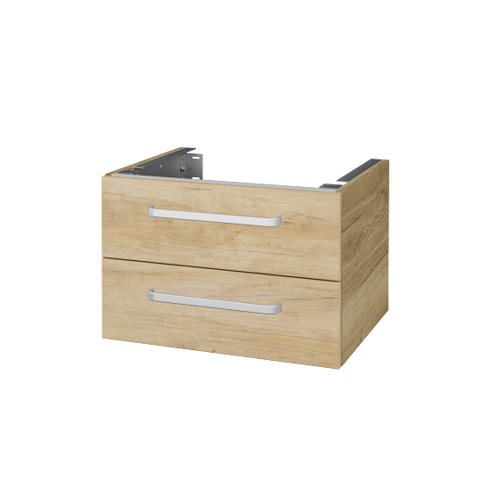 Doplňková skříňka pod desku DSD SZZ2 60 (výška 40 cm)  - D26 Ontario - Úchytka T01 - D15 Nebraska - Ne