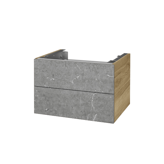 Doplňková skříňka pod desku DSD SZZ2 60 (výška 40 cm)  - D26 Ontario - D20 Galaxy - Ne