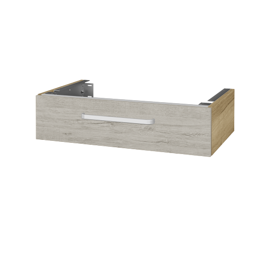Doplňková skříňka pod desku DSD SZZ 80 (výška 20 cm)  - D26 Ontario - Úchytka T01 - D05 Oregon - Ne
