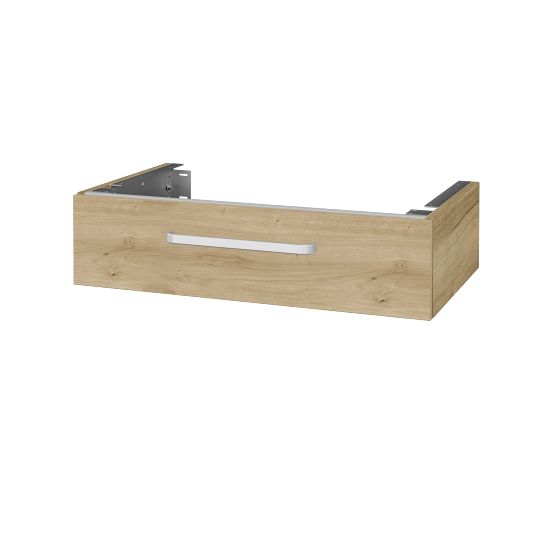Doplňková skříňka pod desku DSD SZZ 80 (výška 20 cm)  - D26 Ontario - Úchytka T01 - D22 Karamel - Ne