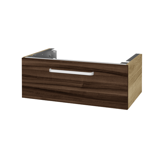 Doplňková skříňka pod desku DSD SZZ1 80 (výška 30 cm)  - D26 Ontario - Úchytka T01 - D06 Ořech - Ne