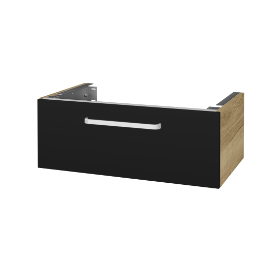 Doplňková skříňka pod desku DSD SZZ1 80 (výška 30 cm)  - D26 Ontario - Úchytka T01 - N03 Graphite - Ne