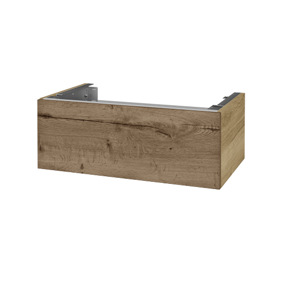 Doplňková skříňka pod desku DSD SZZ1 80 (výška 30 cm)  - D26 Ontario - D21 Tobacco - Ne