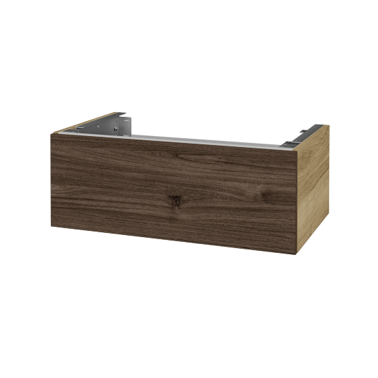 Doplňková skříňka pod desku DSD SZZ1 80 (výška 30 cm)  - D26 Ontario - D25 Teak - Ne