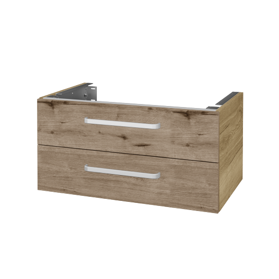 Doplňková skříňka pod desku DSD SZZ2 80 (výška 40 cm)  - D26 Ontario - Úchytka T01 - D23 Herkules - Ne
