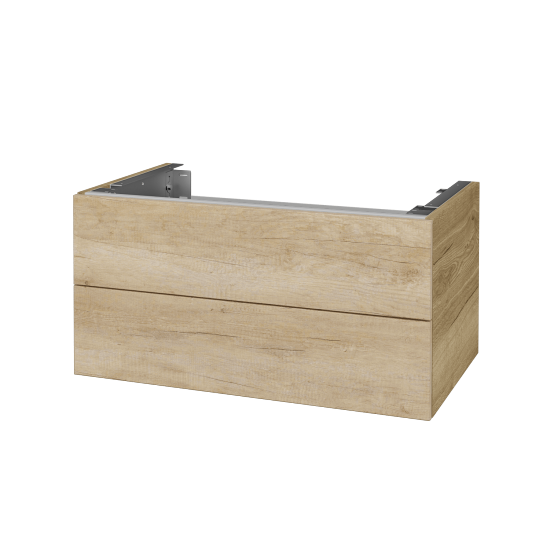 Doplňková skříňka pod desku DSD SZZ2 80 (výška 40 cm)  - D26 Ontario - D15 Nebraska - Ne