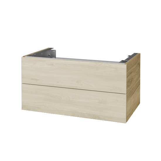 Doplňková skříňka pod desku DSD SZZ2 80 (výška 40 cm)  - D26 Ontario - D24 Ohio - Ne