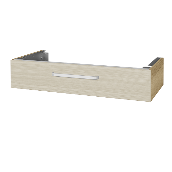 Doplňková skříňka pod desku DSD SZZ 100 (výška 20 cm)  - D26 Ontario - Úchytka T01 - D04 Dub - Ne