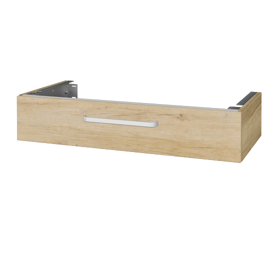Doplňková skříňka pod desku DSD SZZ 100 (výška 20 cm)  - D26 Ontario - Úchytka T01 - D15 Nebraska - Ne