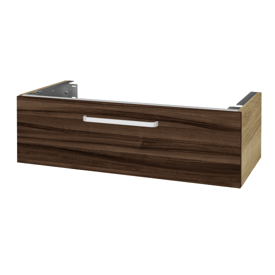 Doplňková skříňka pod desku DSD SZZ1 100 (výška 30 cm)  - D26 Ontario - Úchytka T01 - D06 Ořech - Ne
