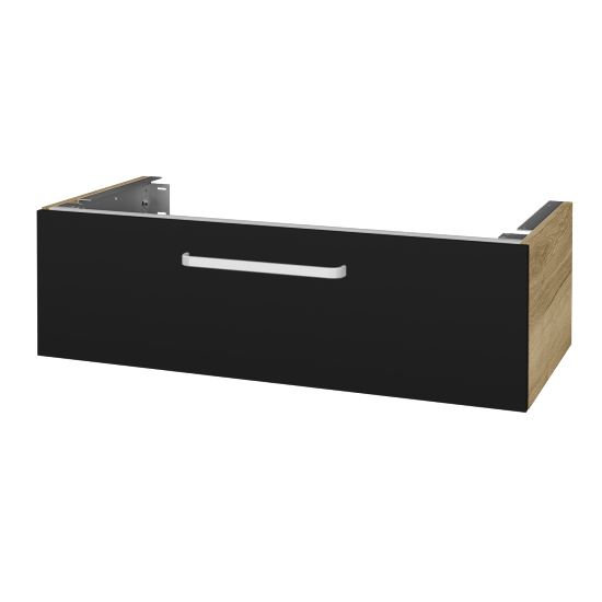 Doplňková skříňka pod desku DSD SZZ1 100 (výška 30 cm)  - D26 Ontario - Úchytka T01 - N03 Graphite - Ne