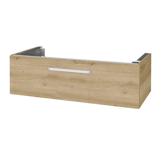 Doplňková skříňka pod desku DSD SZZ1 100 (výška 30 cm)  - D26 Ontario - Úchytka T01 - D22 Karamel - Ne
