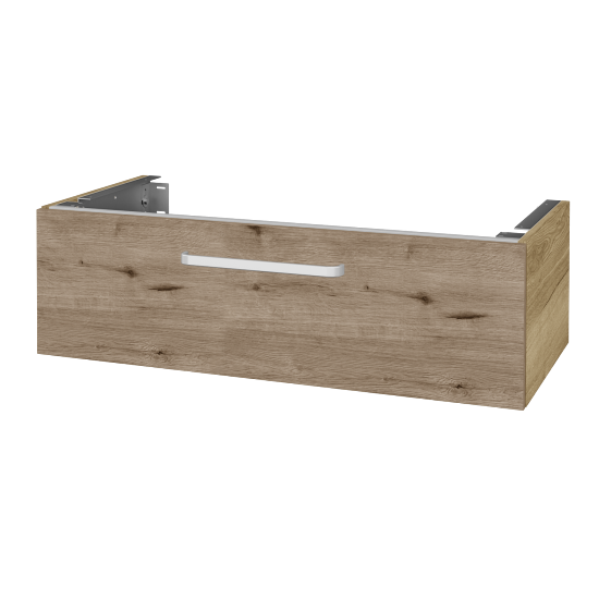 Doplňková skříňka pod desku DSD SZZ1 100 (výška 30 cm)  - D26 Ontario - Úchytka T01 - D23 Herkules - Ne
