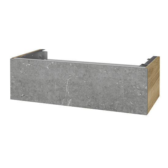 Doplňková skříňka pod desku DSD SZZ1 100 (výška 30 cm)  - D26 Ontario - D20 Galaxy - Ne