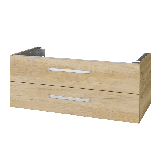 Doplňková skříňka pod desku DSD SZZ2 100 (výška 40 cm)  - D26 Ontario - Úchytka T01 - D15 Nebraska - Ne