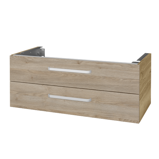 Doplňková skříňka pod desku DSD SZZ2 100 (výška 40 cm)  - D26 Ontario - Úchytka T01 - D17 Colorado - Ne